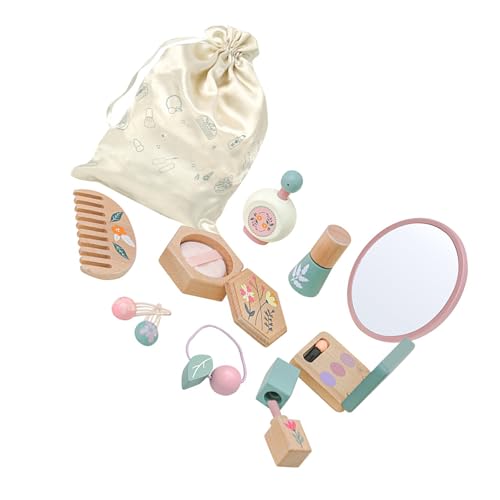 Sbshiouu Täuschen Sie Kosmetisches Spielset Für Kleinkindmädchen Holz Make Up von Sbshiouu