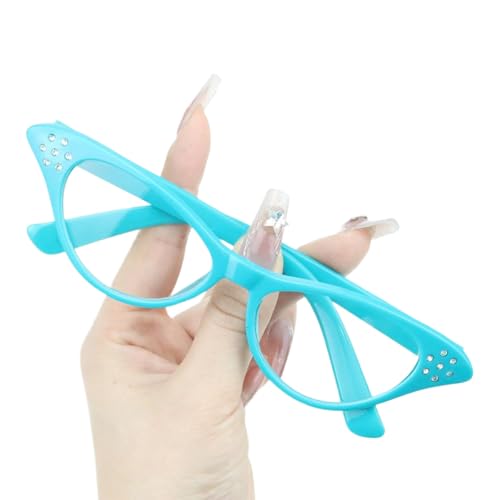 Sbshiouu Vintage-Brille für Erwachsene und Kinder mit Unisex-Stilen, klare Gläser, Brille für Cosplay-Kostüm Sbshiouu Vintage-Brille für Erwachsene und Kinder mit Unisex-Stilen, klare Gläser, Brille für Cosplay-Kostüm von Sbshiouu