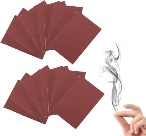Sbyhbhyds 20 Stück Finger-Rauch-Zaubertrick-Bomben Papier,Halloween Requisiten,einfache Nahaufnahme-Tricks,magische Höllenshow-Werkzeuge,sicher einfach verwenden,Fantasy Requisiten von Sbyhbhyds