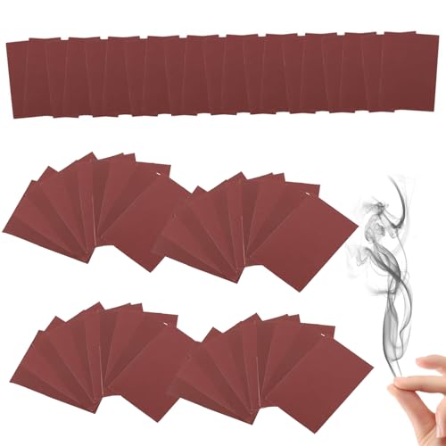 Sbyhbhyds 60 Stück Finger-Rauch-Zaubertrick-Bomben Papier,Halloween Requisiten,einfache Nahaufnahme-Tricks,magische Höllenshow-Werkzeuge,sicher einfach verwenden, lustige Karte Fantasy Requisiten von Sbyhbhyds