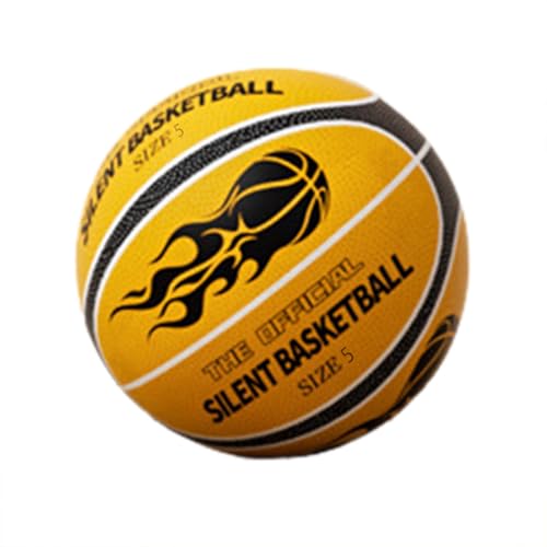 Sbyhbhyds Leise Indoor Basketball,Kinder 2025 Upgrad Dribbling Leichter Schaumstoff Trainingsball für Jungen Mädchen,Park,Garten,Pool, Spiele,Robuster,geräuschloser Leicht Basketball (C, 21CM) von Sbyhbhyds