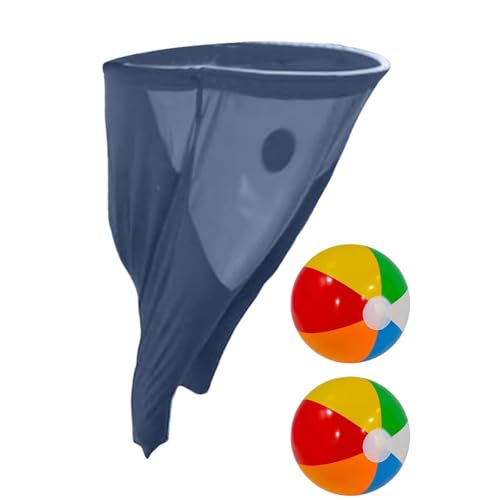 Sbyhbhyds Oma-Hosen-Spiel für Garten, 1 übergroße Hose+2 elastische Bälle+Pumpe,Outdoor-Spiel,Hinterhofpartys, Sportfest, riesige Hüpfball-Wurfspiele,Team-Staffel-Set für Familientreffen (Blue) von Sbyhbhyds
