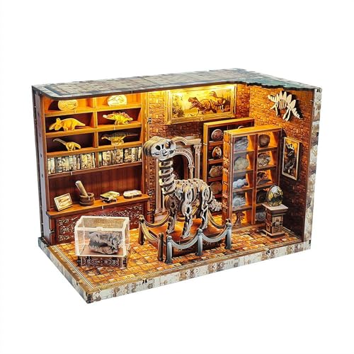 3D Holzpuzzles für Erwachsene, DIY Miniatur Puppenhaus Kit, Dinosaurier Modellbausatz, Eingebauter LED-Modellbausatz für Erwachsene Teens Home Decor, Hobby Geschenke für Familie und Freunde 3D Holzpuzzles für Erwachsene, DIY Miniatur Puppenhaus Kit, Dinosaurier Modellbausatz, Eingebauter LED-Modellbausatz für Erwachsene Teens Home Decor, Hobby Geschenke für Familie und Freunde von Sbyzm
