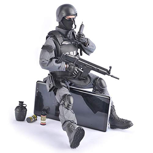 Scakbyer 30.5 cm Actionfiguren Militär Set, Maßstab 1/6 Actionfiguren Set mit Waffen und Zubehör - SDU Soldat - NB05 Scakbyer 30.5 cm Actionfiguren Militär Set, Maßstab 1/6 Actionfiguren Set mit Waffen und Zubehör - SDU Soldat - NB05 von Scakbyer