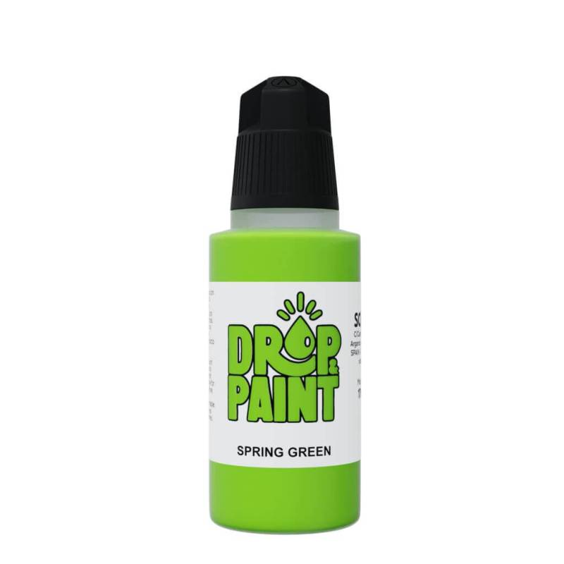 Drop and Paint Spring Green