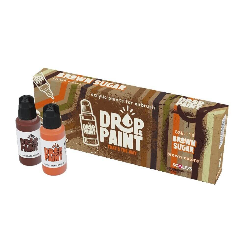 'Drop and Paint Sugar Brown' von Scale75