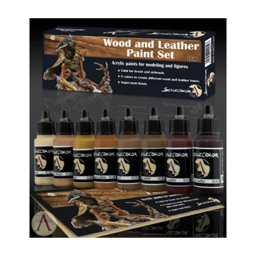 'Wood and Leather Paint Set' von Scale75