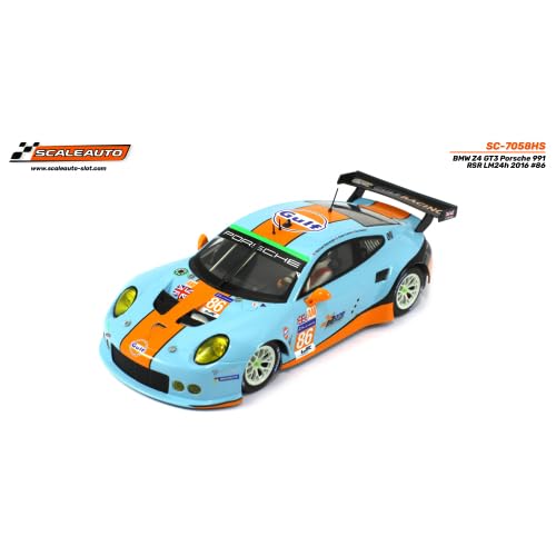 Scaleauto Porsche 991 RSR LM24h 2016 n.86 with HomeSeries Chassis von Scaleauto