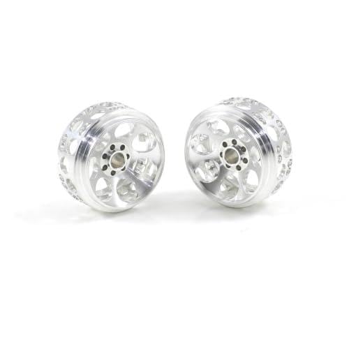 Scaleauto SC-4048D25 Llanta Aluminio 16,9x8.5mm. Monza-2 para Eje 3/32 (2,38mm). Peso 0,8gr. Tornillo M2 von Scaleauto