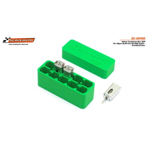 Scaleauto SC-5090D Boîte 3DP Pour moteurs Slim FK-050. 10 unités. Mesures : 87x32x51mm Scaleauto SC-5090D Boîte 3DP Pour moteurs Slim FK-050. 10 unités. Mesures : 87x32x51mm von Scaleauto