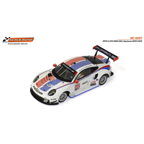 Scaleauto SC-6247 Porsche 911 (991.2) GT3 RSR 24H. Daytona 2019 n.912 von Scaleauto