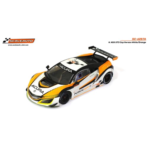Scaleauto SC-6287A H. NSX GT3 Cup Version White/Orange von Scaleauto