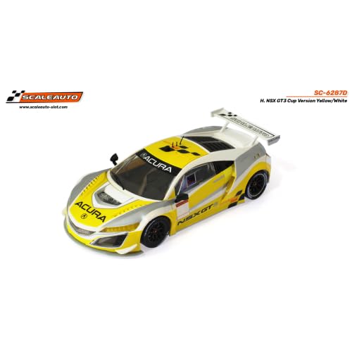 Scaleauto SC-6287D H. NSX GT3 Cup Version Yellow/White von Scaleauto