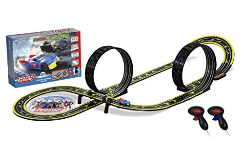 Micro Scalextric G1143 Justice League Batman vs Superman Netzbetriebenes Rennset – Analog Micro Scalextric G1143 Justice League Batman vs Superman Netzbetriebenes Rennset – Analog von Scalextric