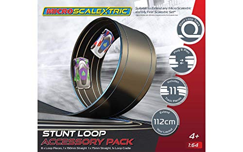 Micro Scalextric Stunt-Streckenerweiterung, Set, Stunt-Looping von Scalextric