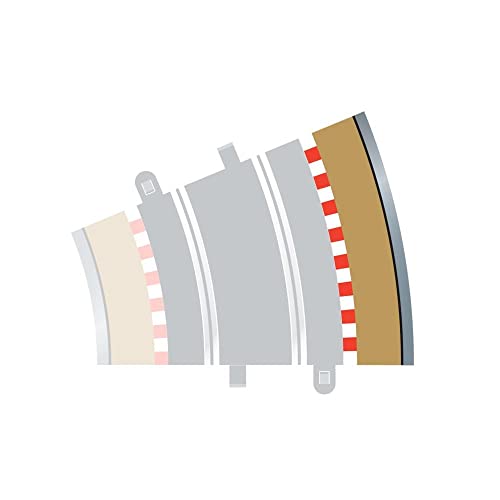 Randstreifen, außen, für Kurve, Radius 3, 22,5°, 4 Stück Randstreifen, außen, für Kurve, Radius 3, 22,5°, 4 Stück von Scalextric