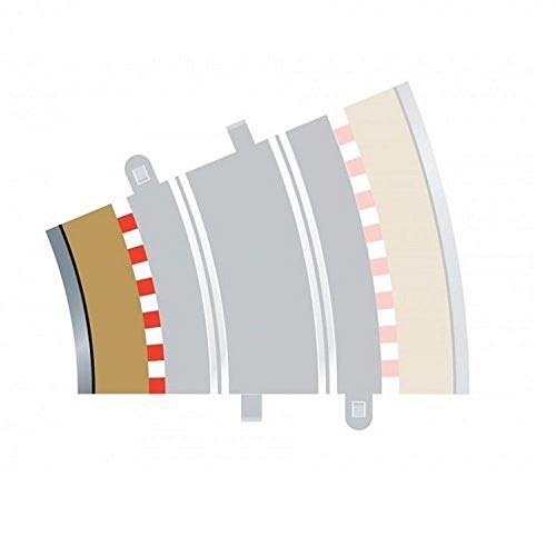 Randstreifen, innen, für Kurve, Radius 3, 22,5°, 4 Stück Randstreifen, innen, für Kurve, Radius 3, 22,5°, 4 Stück von Scalextric