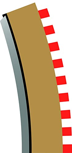 Randstreifen, innen, für Kurve, Radius 4, 22,5°, 4 Stück Randstreifen, innen, für Kurve, Radius 4, 22,5°, 4 Stück von Scalextric