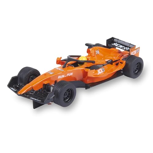 SCALEXTRIC Kompaktes Rennfahrzeug - Slotauto - Maßstab 1:43 (Formel 1 - Orange) von Scalextric