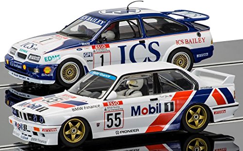 Scalextric 3693a - TC Legends - Ford Sierra RS500/BMW E30, Fahrzeuge von Scalextric