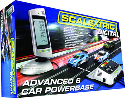 Scalextric 500007042 Power Base Digital f.6 Fahrz., Rennbahnhzubehör von Scalextric