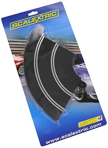 Radius-1-Haarnadelkurve, 90°, 2 Stück von Scalextric