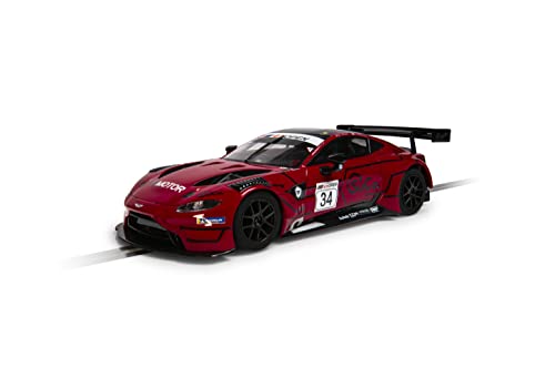 Scalextric C4233 1:32 TF Sport Aston Martin GT3 Vantage '20 HD - Slotcar, Rennbahn, Auto für Rennbahn, Rennbahnauto von Scalextric