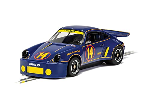 Scalextric C4241 1:32 Porsche 911 RSR 3.0 TransAM 1974 HD - Slotcar, Rennbahn, Auto für Rennbahn, Rennbahnauto von Scalextric