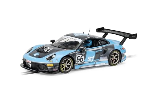 Scalextric C4415 Porsche 911 R-Team Parker British 2022 GT/Prototype GT3 Racing Slot Car von Scalextric