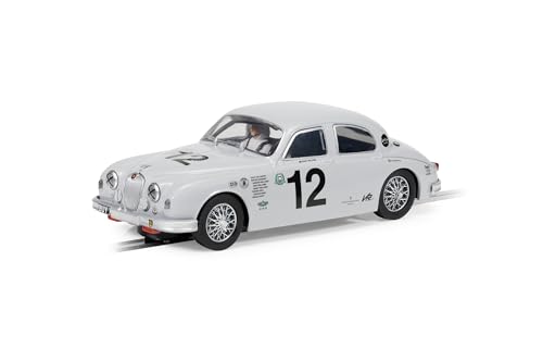 Scalextric C4419 1:32 Jaguar Mk.I Buy 1 Goodwood 2021 HD - Slotcar, Rennbahn, Auto für Rennbahn, Rennbahnauto, Rennbahn für Kinder, Kinderspielzeug, Zubehör für Kinderrennbahnen von Scalextric