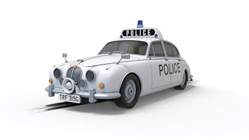 Scalextric C4420 Jaguar MK2 - Police Edition von Scalextric
