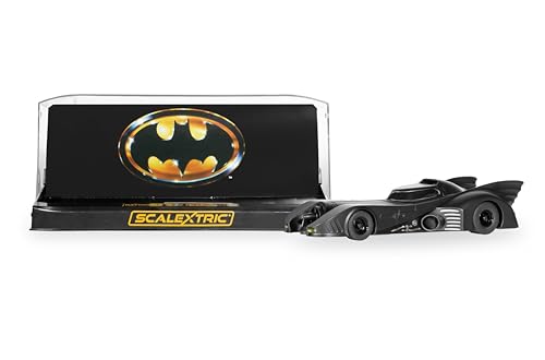 Scalextric C4492 1:32 Batmobile 1989 HD - Slotcar, Rennbahn, Auto für Rennbahn, Rennbahnauto, Rennbahn, Kinderspielzeug, Zubehör für Rennbahnen, Black Scalextric C4492 1:32 Batmobile 1989 HD - Slotcar, Rennbahn, Auto für Rennbahn, Rennbahnauto, Rennbahn, Kinderspielzeug, Zubehör für Rennbahnen, Black von Scalextric