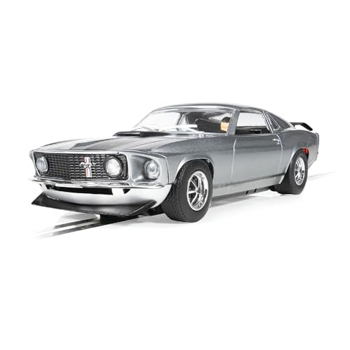 Scalextric C4497 1:32 John Wick Ford Mustang BOSS 429 HD - Slotcar, Rennbahn, Auto für Rennbahn, Rennbahnauto, Rennbahn für Kinder, Kinderspielzeug, Zubehör für Kinderrennbahnen von Scalextric