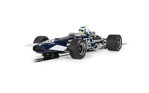 Scalextric C4521 1:32 Brabham BT26 C. Monaco GP '69 HD - Slotcar, Rennbahn, Auto für Rennbahn, Rennbahnauto, Rennbahn für Kinder, Kinderspielzeug, Zubehör für Kinderrennbahnen von Scalextric