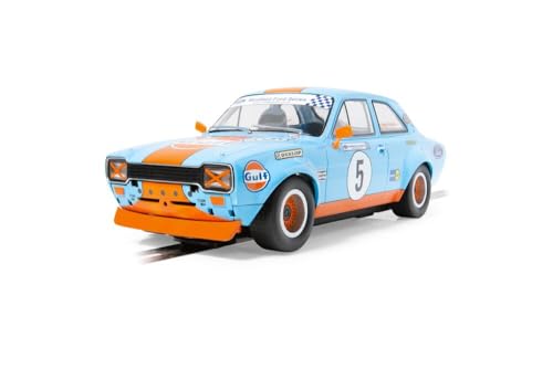 Scalextric C4530 1:32 Ford Escort MK1 Crabtree MF23 HD - Slotcar, Rennbahn, Auto für Rennbahn, Rennbahnauto, Rennbahn für Kinder, Kinderspielzeug, Zubehör für Kinderrennbahnen von Scalextric