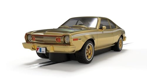 Scalextric C4551A James Bond – AMC Hornet – Der Mann mit dem goldenen Colt – Gold Anniversary Edition Slot Cars von Scalextric