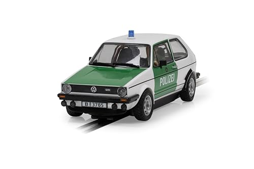 Scalextric C4572 Volkswagen Golf MK1 – Polizei-Slotcar von Scalextric