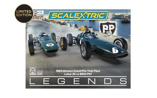 Scalextric C4580A 1963 Monaco Carlo Grand Prix Twin Pack Slot Car Scalextric C4580A 1963 Monaco Carlo Grand Prix Twin Pack Slot Car von Scalextric