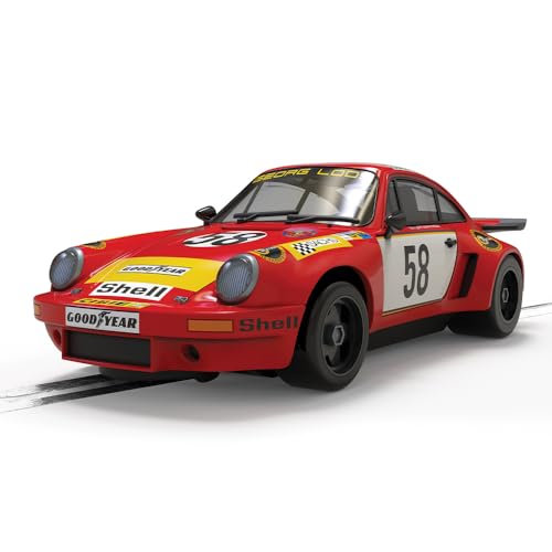 Scalextric C4594 Porsche 911 30 RSR – Georg Loos Racing – GT-Sieger 1975 Lemans Slotcar von Scalextric