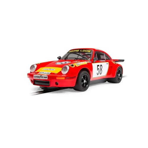 Scalextric C4594 Porsche 911 30 RSR – Georg Loos Racing – GT-Sieger 1975 Lemans Slotcar von Scalextric