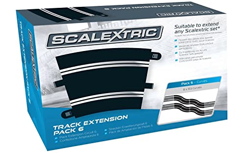 Scalextric C8555 Track Extension Pack 6 - 8 x R3 Curves von Scalextric