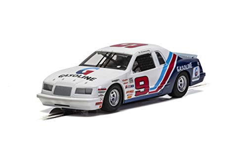 Scalextric Ford Thunderbird 1986 Lager Auto, Blau, Weiß und Rot von Scalextric