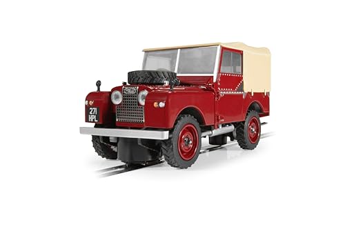 Scalextric Red C4493 Land Rover Series 1-Poppy Slot-Cars Scalextric Red C4493 Land Rover Series 1-Poppy Slot-Cars von Scalextric
