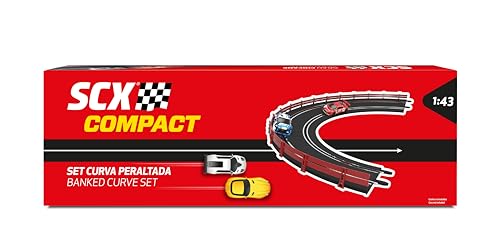 Scalextric Zubehör und Erweiterungen für Rennstrecken Compact Maßstab 1:43 (Set Kurve Perlée) von Scalextric