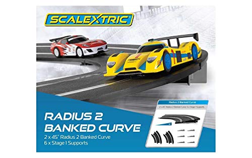 Steilkurve, R2, 45° von Scalextric