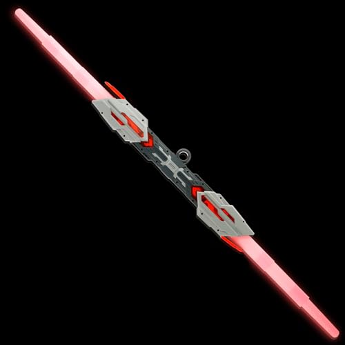 SchSin Schwert mit Leuchtschwertern – RGB 16 Farben – Blitzmodus im Blitzmodus – automatischer Farbwechsel – einziehbares Stummschaltgerät für Kinder – Rollenspiel (grau) von SchSin