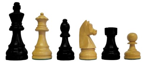 SchachQueen - Bundesliga Turnier Schachfiguren schwarz/weiß Classic Holz Königshöhe 97 mm SchachQueen - Bundesliga Turnier Schachfiguren schwarz/weiß Classic Holz Königshöhe 97 mm von SchachQueen