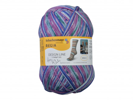 Regia - Design Line by Arne und Carlos 6-ply Garn 03653 Star Night von Schachenmayr Regia