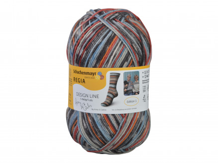 Regia - Design Line by Arne und Carlos 6-ply Garn 03655 Fall Night von Schachenmayr Regia