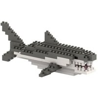 BRIXIES 200003 - Hai, 3D Konstruktionsbausatz aus Ministeinen, 101 Teile von Schäfer Toy Company GmbH